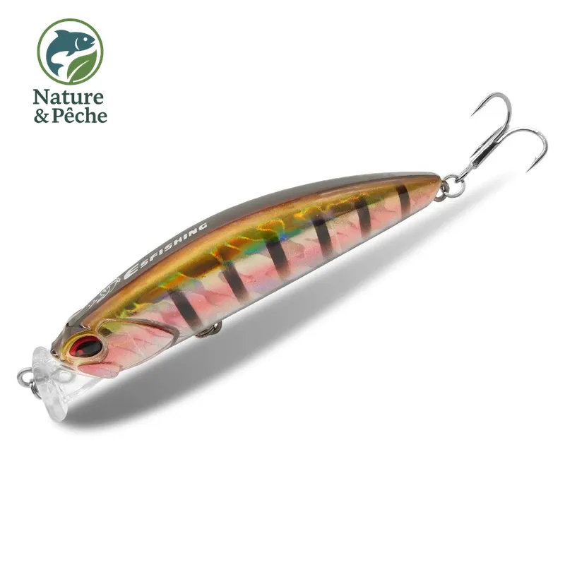Leurre de surface KES Fishing VP80 – 80 mm / 10 g, topwater flottant spécial brochet, perche & black bass
