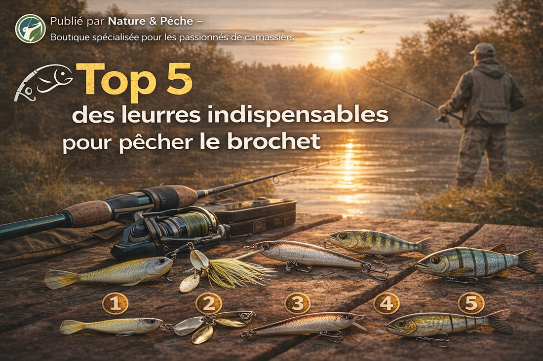🎣 Top 5 des leurres indispensables pour pêcher le brochet