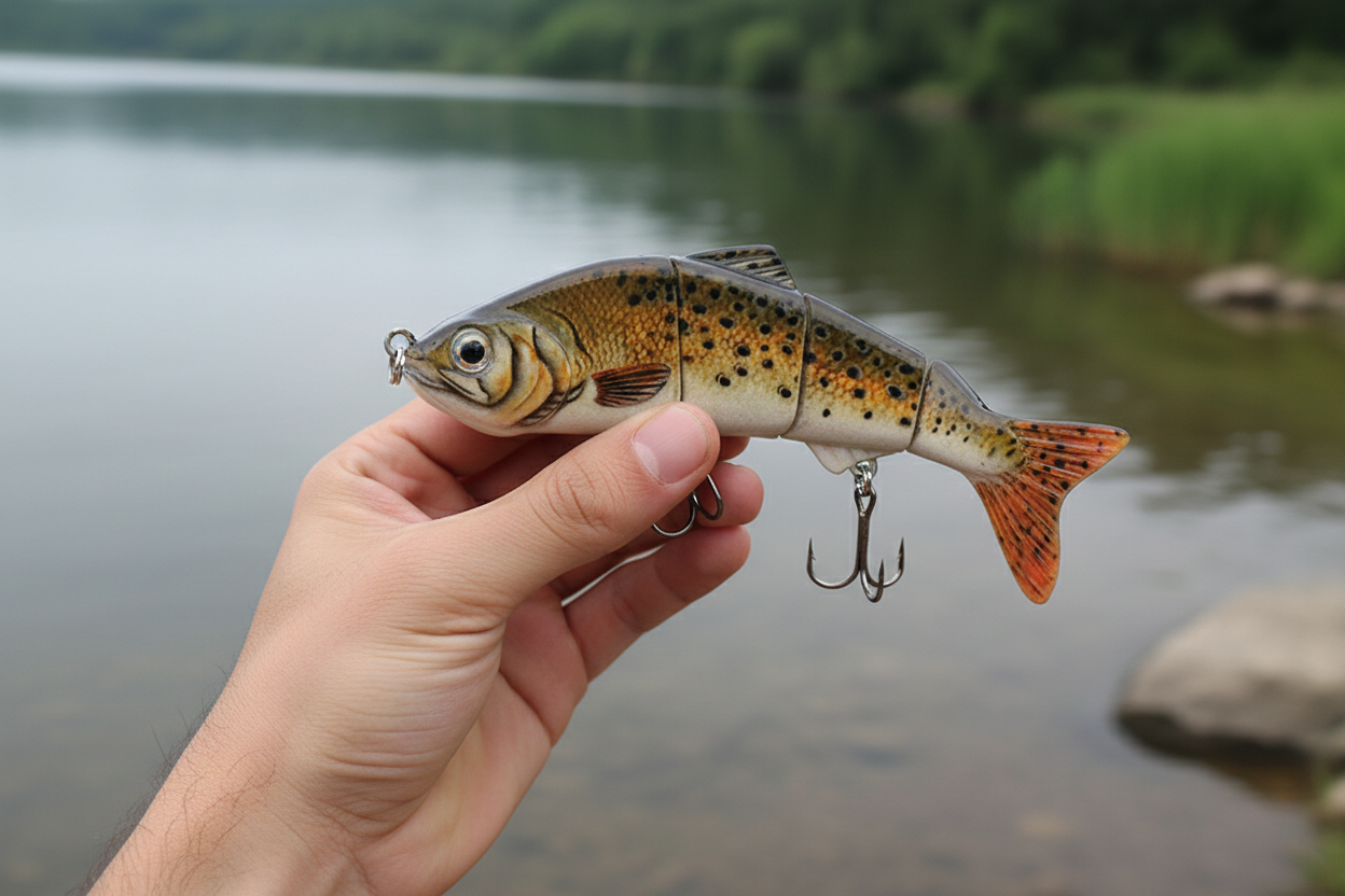 Leurre Swimbait Articulé VTAVTA – 12 cm – 16 g