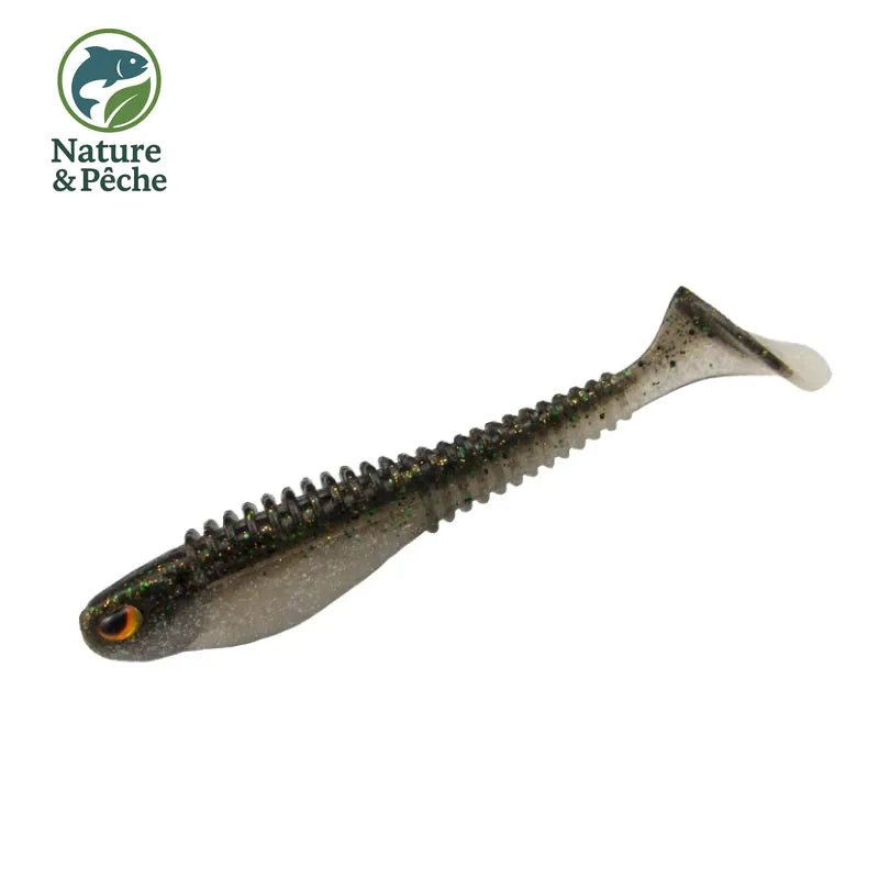 Pack de 6 Leurres Souples Kes Fishing SN100 – 4 pouces / 7,5 g