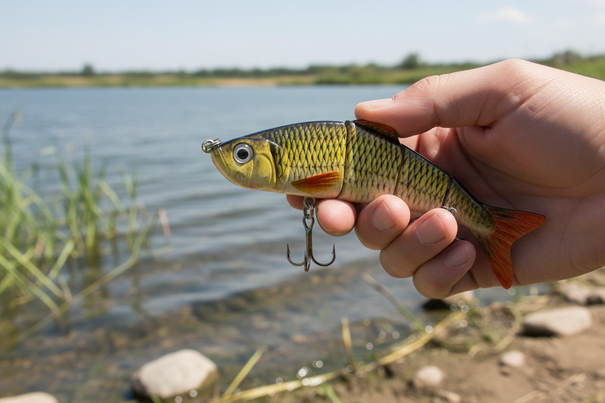 Leurre Swimbait Articulé VTAVTA – 12 cm – 16 g