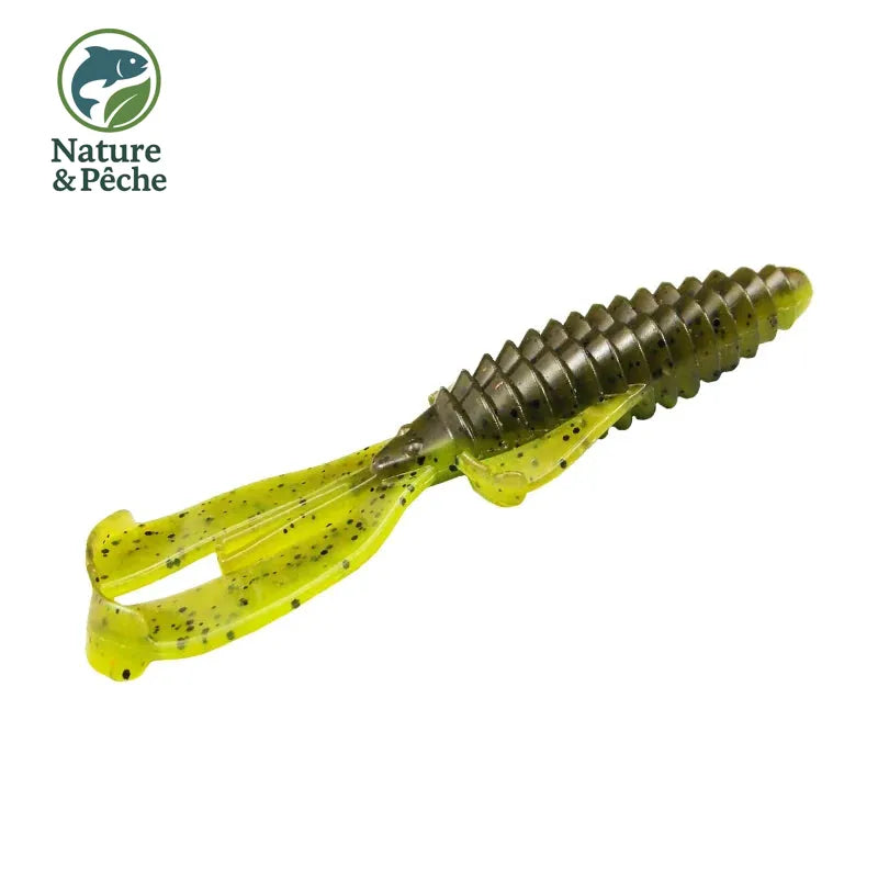 Pack de 6 Leurres Souples Kes Fishing RB100 – 4 pouces / 8,2 g