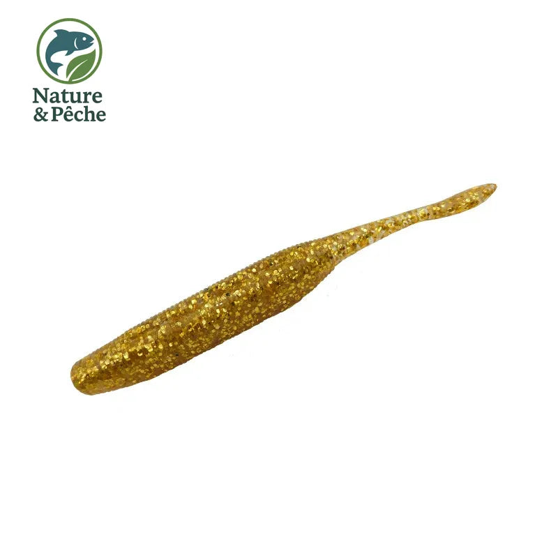 Leurre Souple Kes Fishing BSL-DS125 – 12,5 cm – Pack de 5 – Shad Puissant & Aromatisé