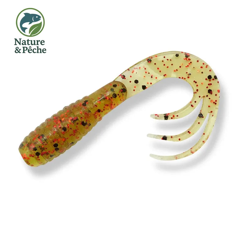 Micro Leurre Souple Kes Fishing CTF40 – 38 mm – Pack de 20 – Ultra Light