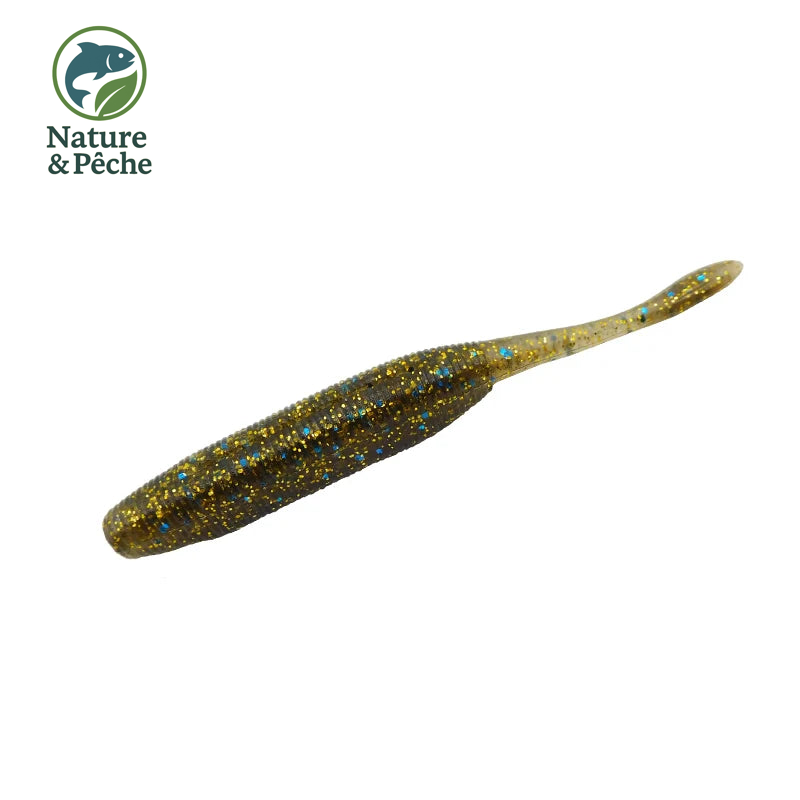 Leurre Souple Kes Fishing BSL-DS125 – 12,5 cm – Pack de 5 – Shad Puissant & Aromatisé