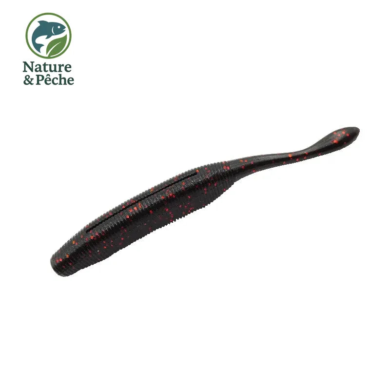 Leurre Souple Kes Fishing BSL-DS125 – 12,5 cm – Pack de 5 – Shad Puissant & Aromatisé