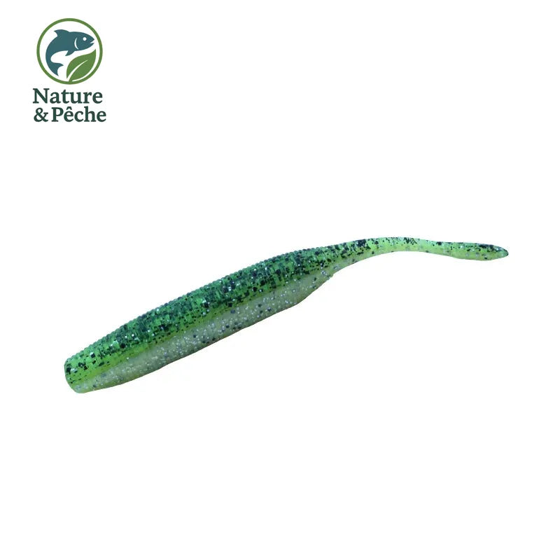 Leurre Souple Kes Fishing BSL-DS125 – 12,5 cm – Pack de 5 – Shad Puissant & Aromatisé