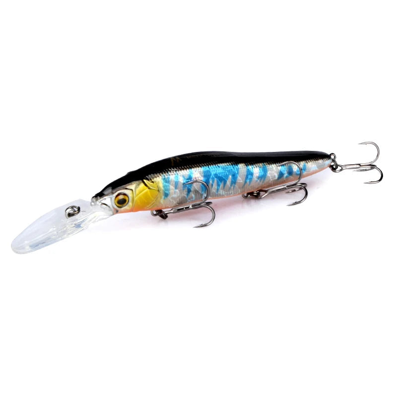 Leurre Minnow – 110 mm – 16,4 g coloris au choix
