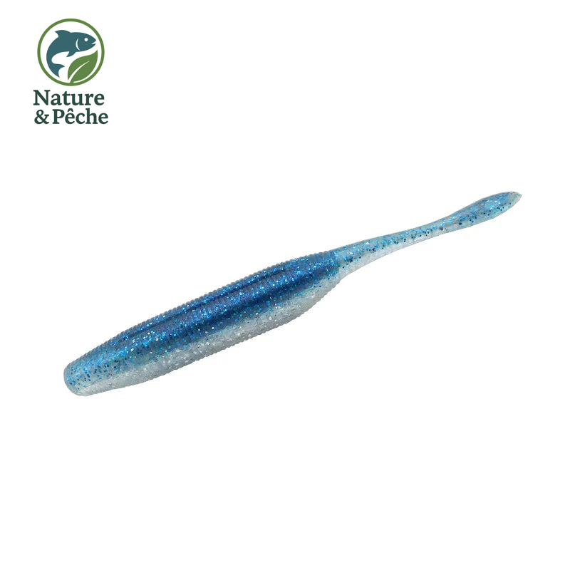 Leurre Souple Kes Fishing BSL-DS125 – 12,5 cm – Pack de 5 – Shad Puissant & Aromatisé
