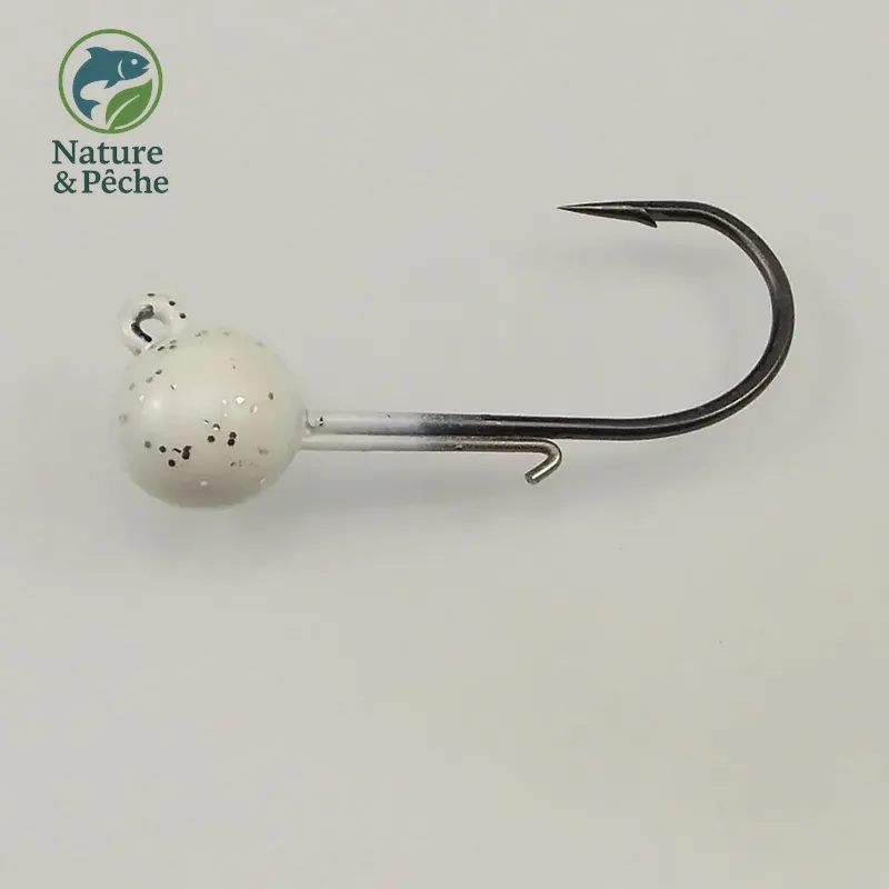 Pack de 6 têtes plombées KESFishing JH005 – 4 poids disponibles pour leurres souples (rivière & mer)