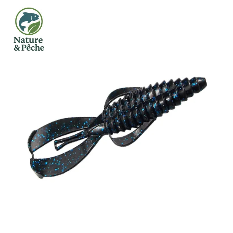 Pack de 6 Leurres Souples Kes Fishing RB100 – 4 pouces / 8,2 g