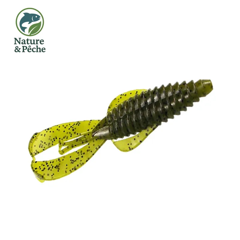 Pack de 6 Leurres Souples Kes Fishing RB100 – 4 pouces / 8,2 g