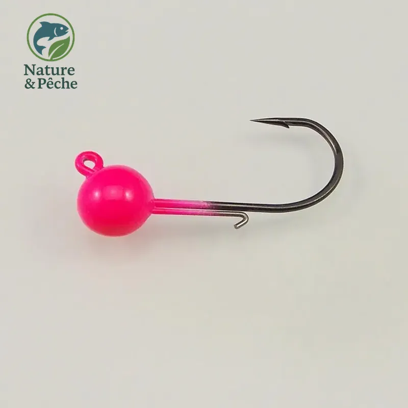 Pack de 6 têtes plombées KESFishing JH005 – 4 poids disponibles pour leurres souples (rivière & mer)