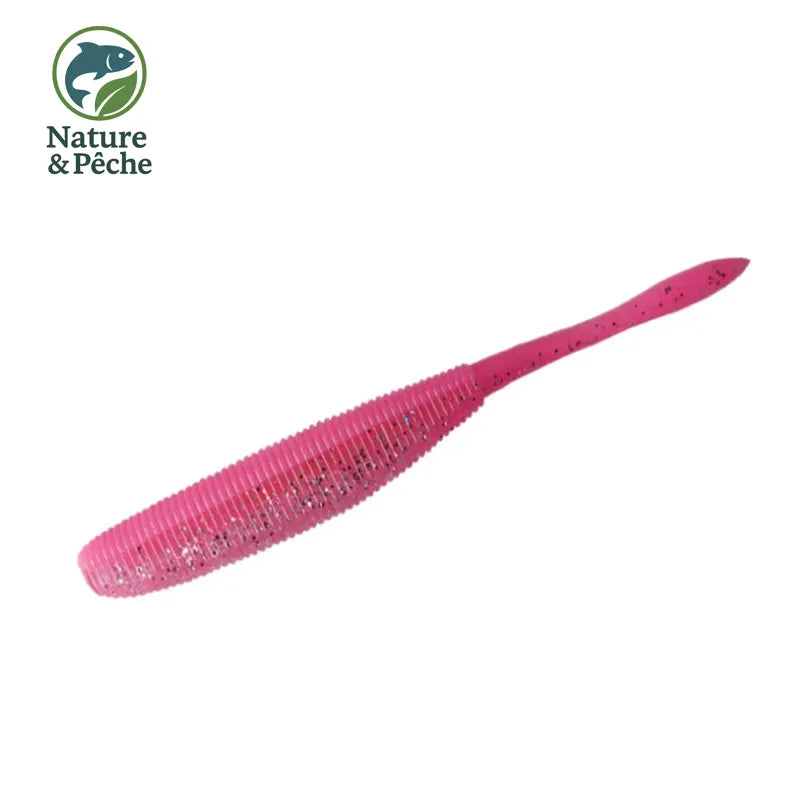 Leurre Souple Kes Fishing BSL-DS125 – 12,5 cm – Pack de 5 – Shad Puissant & Aromatisé