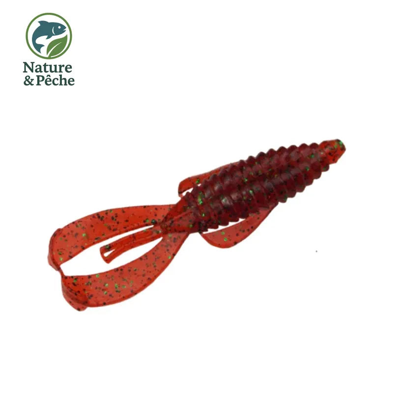 Pack de 6 Leurres Souples Kes Fishing RB100 – 4 pouces / 8,2 g