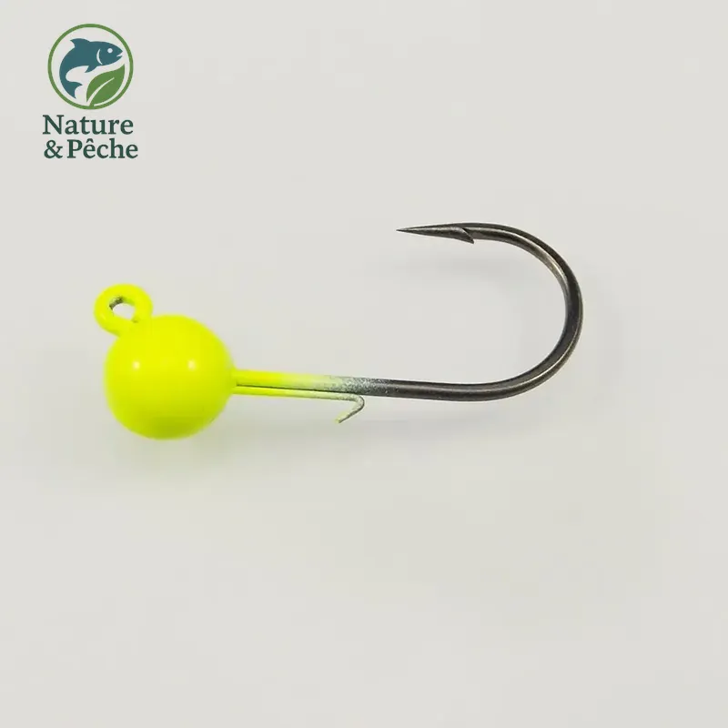 Pack de 6 têtes plombées KESFishing JH005 – 4 poids disponibles pour leurres souples (rivière & mer)