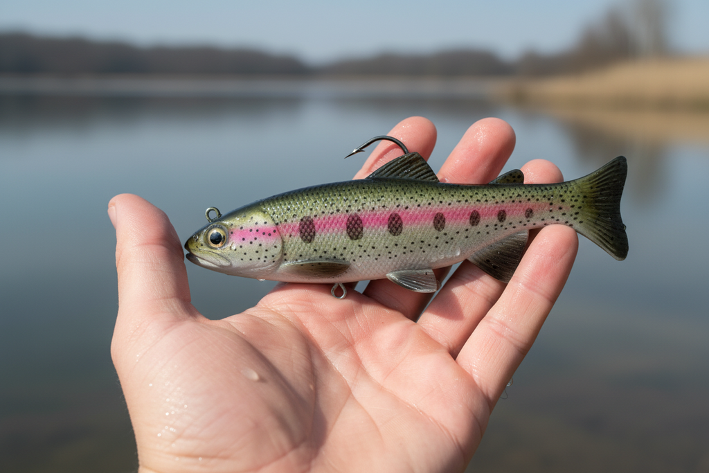 Swimbait Souple MEREDITH 12 cm – Coloris au choix