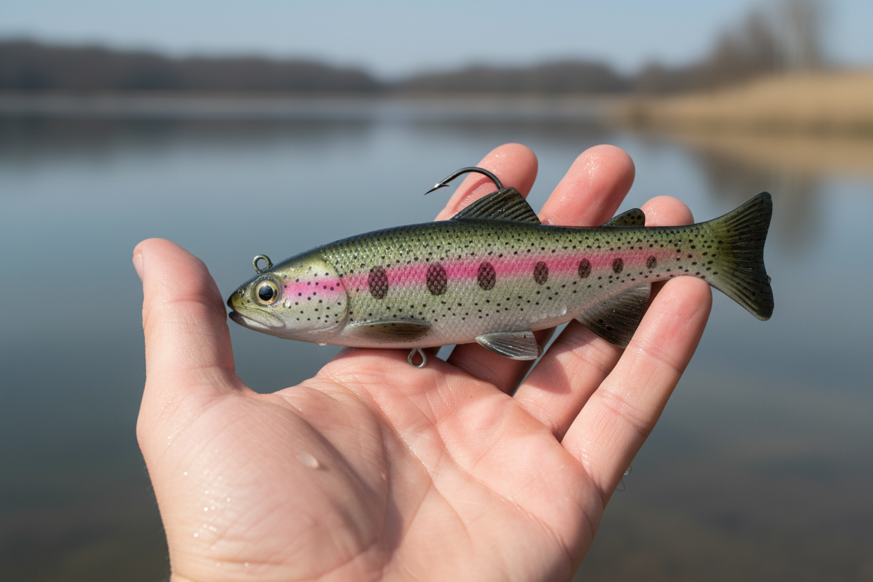 Swimbait Souple MEREDITH 12 cm – Coloris au choix