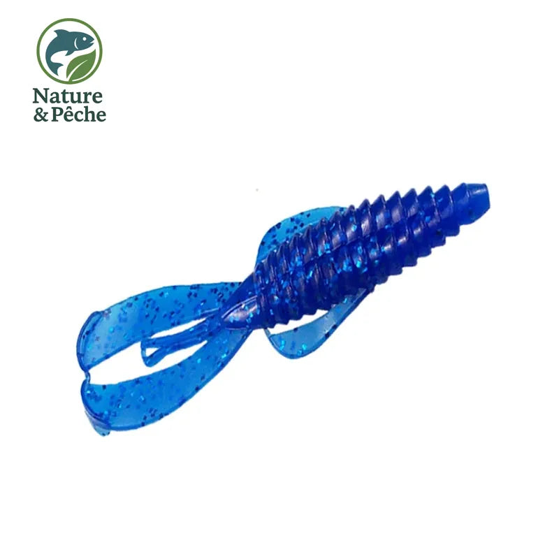 Pack de 6 Leurres Souples Kes Fishing RB100 – 4 pouces / 8,2 g