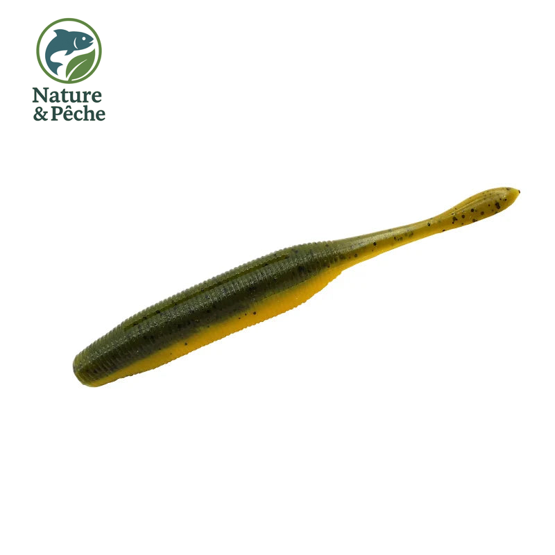 Leurre Souple Kes Fishing BSL-DS125 – 12,5 cm – Pack de 5 – Shad Puissant & Aromatisé
