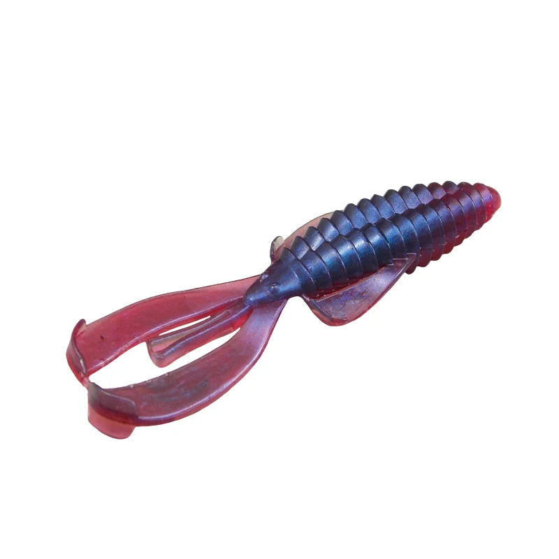 Pack de 6 Leurres Souples Kes Fishing RB100 – 4 pouces / 8,2 g