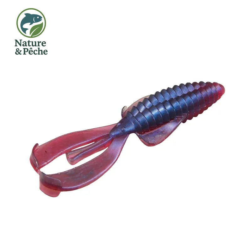 Pack de 6 Leurres Souples Kes Fishing RB100 – 4 pouces / 8,2 g