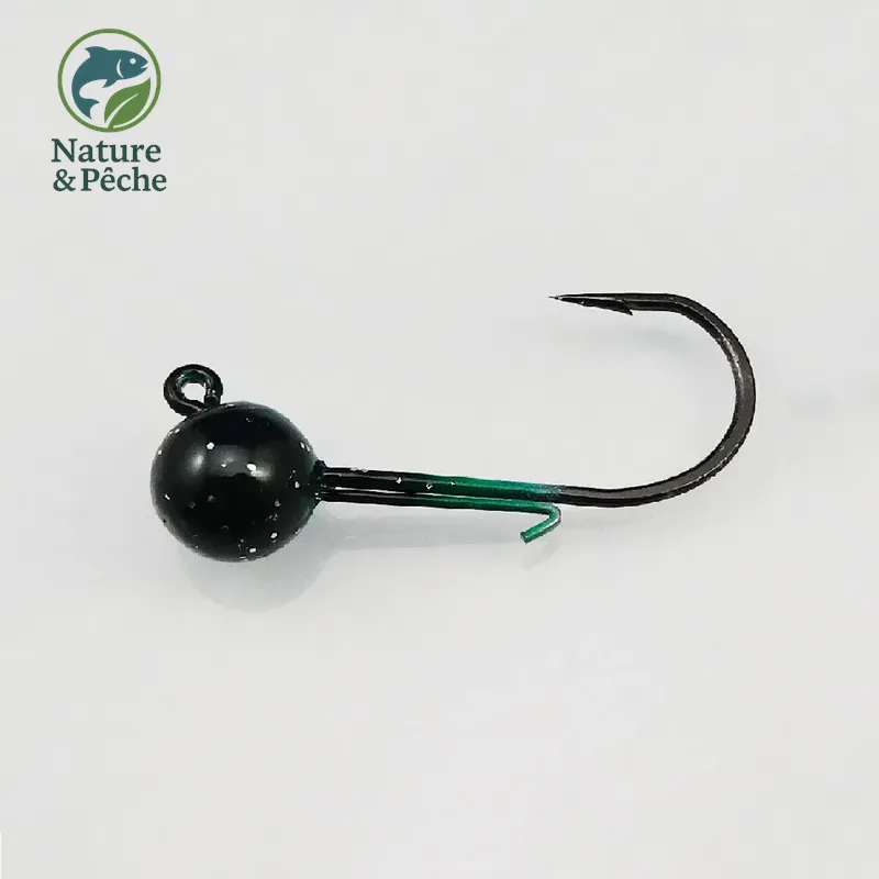 Pack de 6 têtes plombées KESFishing JH005 – 4 poids disponibles pour leurres souples (rivière & mer)