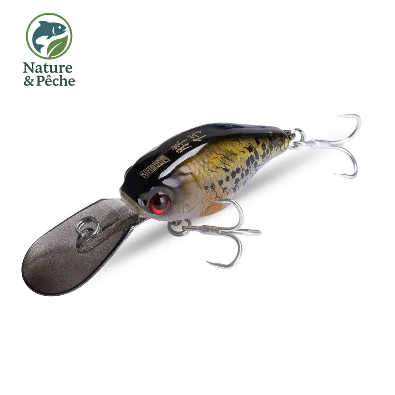 Leurre minnow KINGDOM 50 mm – 5 g, slow sinking, nage serrée pour truite, perche et petits carnassiers