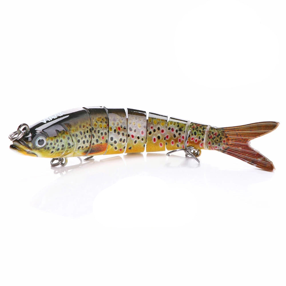 Leurre Swimbait Articulé 14 cm – 23 g | Spécial Brochet & Carnassiers