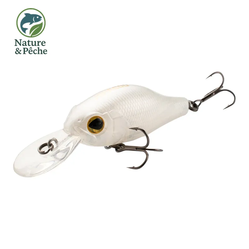 Crankbait JOHNCOO 55–65 mm – leurre flottant 10.6/14.5 g avec billes sonores, spécial brochet, perche & bass