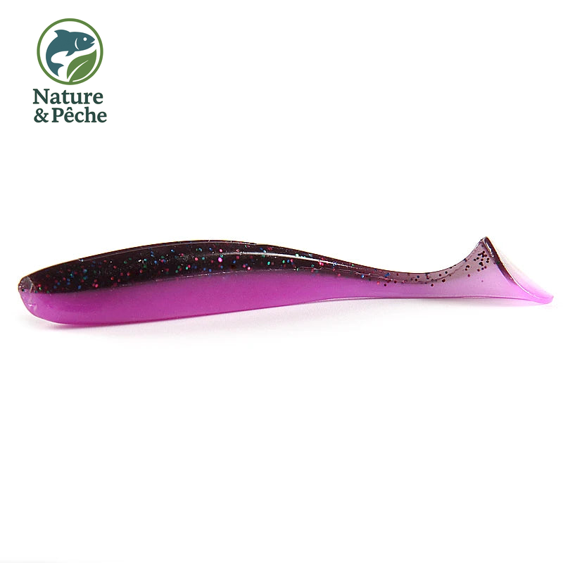 Leurre Souple Shad à Queue en T – Plusieurs Tailles – Eau Douce & Estuaire