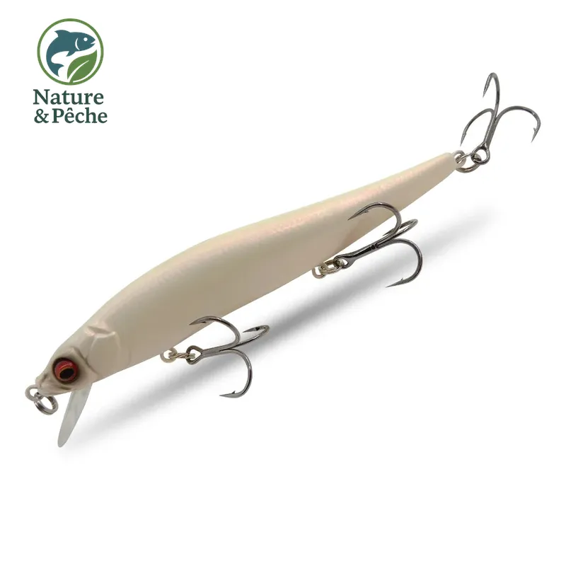 Minnow KES Fishing BST-110D – 110 mm / 15 g, profondeur 0–3.5 m, leurre dur polyvalent carnassiers