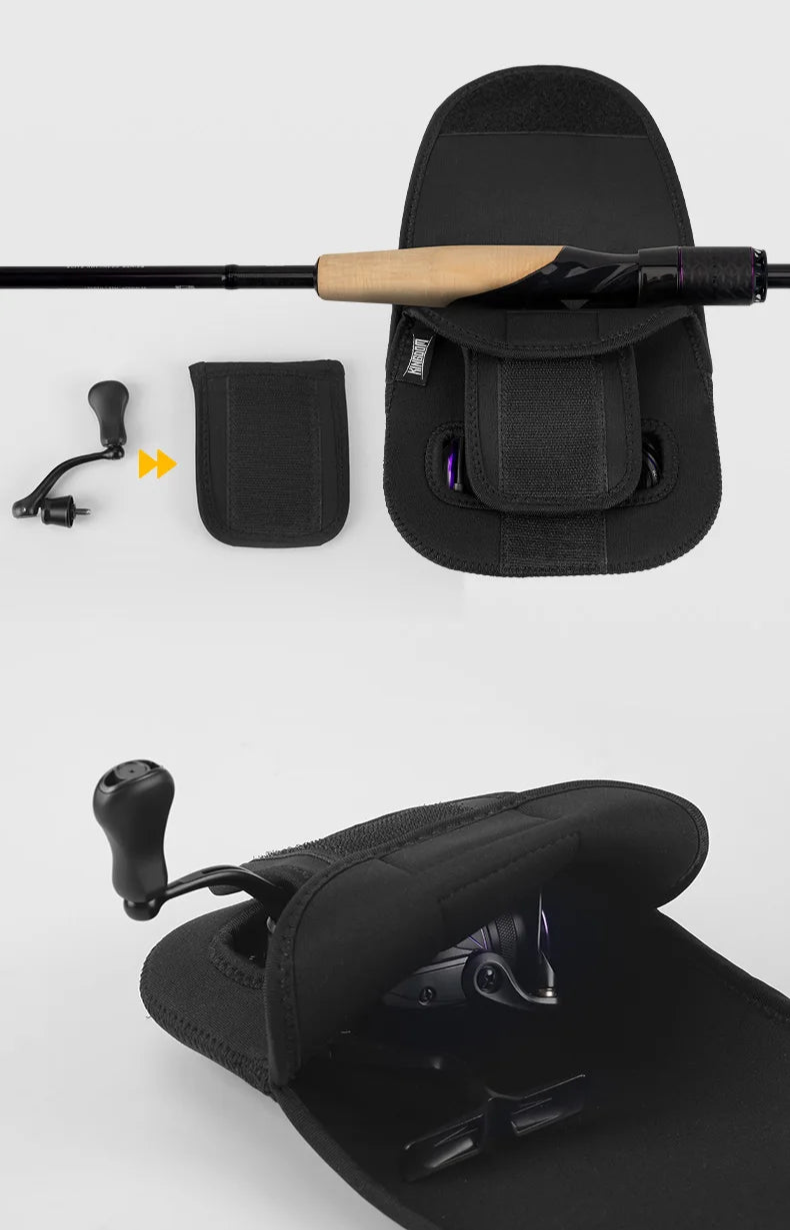 Housse de protection KINGDOM pour moulinet – Élastique, renforcée, pour spinning ou baitcasting