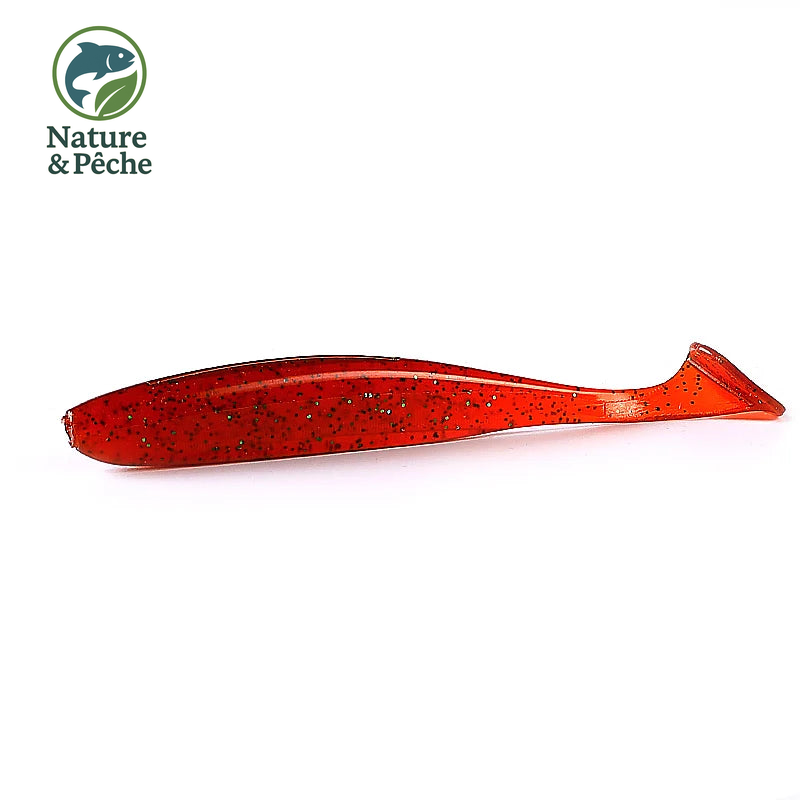 Leurre Souple Shad à Queue en T – Plusieurs Tailles – Eau Douce & Estuaire