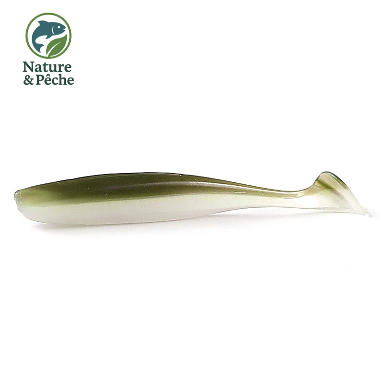 Leurre Souple Shad à Queue en T – Plusieurs Tailles – Eau Douce & Estuaire