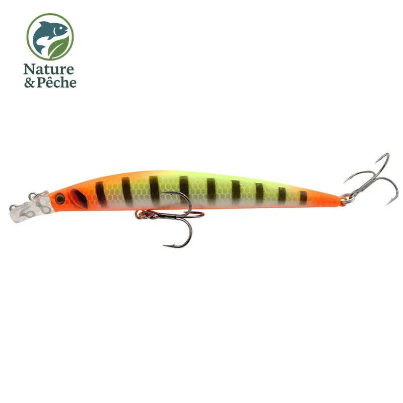 Minnow KES Fishing 112D – 120 mm / 10 g, flottant, leurre dur polyvalent pour brochet, sandre & bar