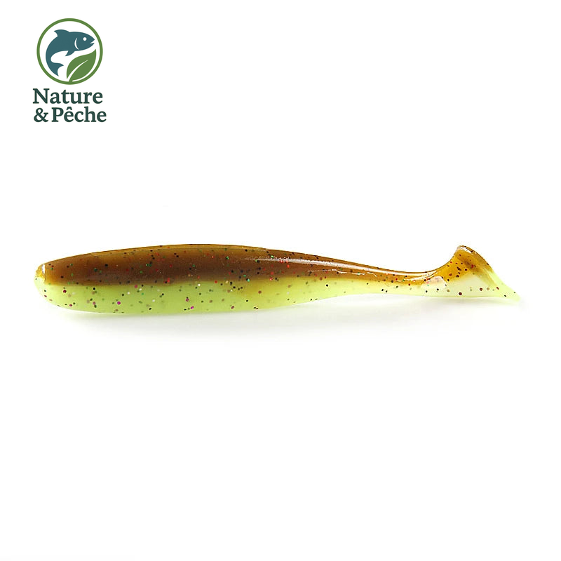 Leurre Souple Shad à Queue en T – Plusieurs Tailles – Eau Douce & Estuaire