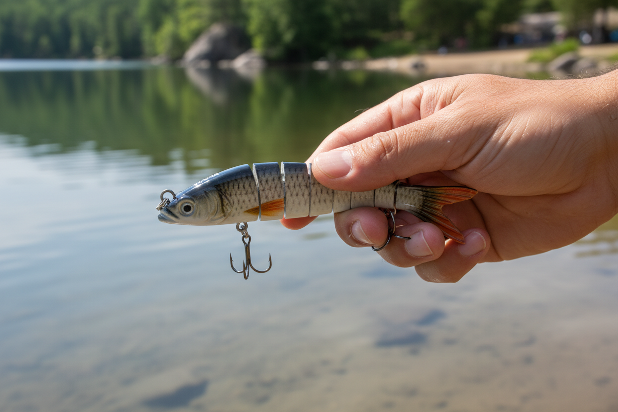 Leurre Swimbait Articulé 14 cm – 23 g | Spécial Brochet & Carnassiers