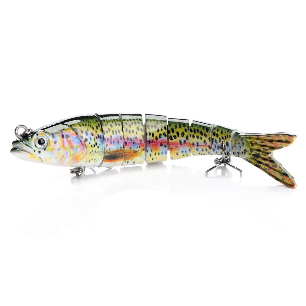 Leurre Swimbait Articulé 14 cm – 23 g | Spécial Brochet & Carnassiers