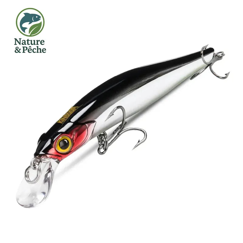 Leurre KINGDOM Minnow Coulant – Jerkbait Vibrant 60 à 105 mm
