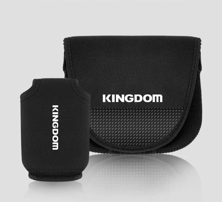 Housse de protection KINGDOM pour moulinet – Élastique, renforcée, pour spinning ou baitcasting