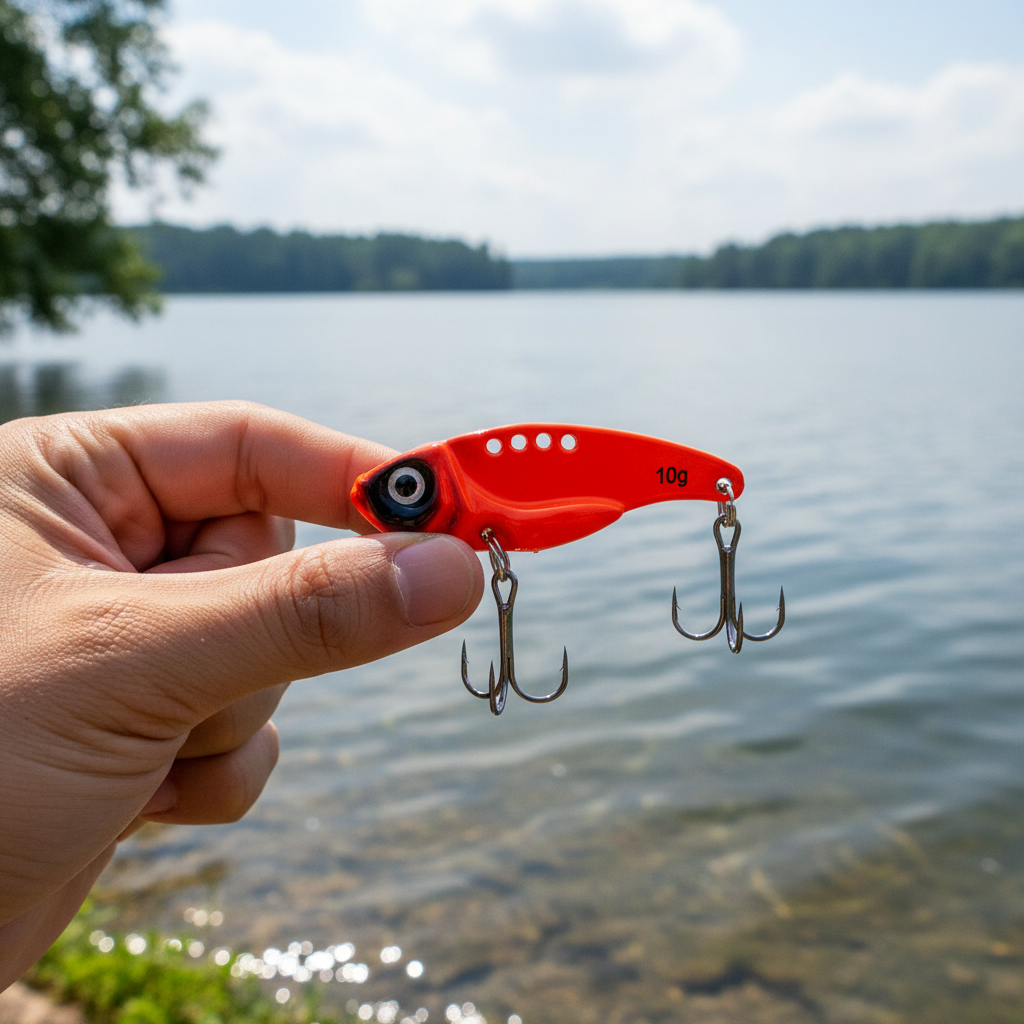 Leurre Métal VIB 5,5 cm – 15 g | Vibration Sinking Carnassiers coloris au choix