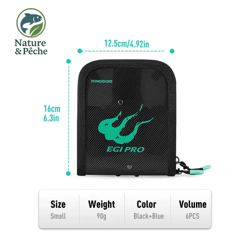 Boîte KINGDOM EGI Case – Rangement multi-tailles pour leurres, jigs, turluttes et accessoires