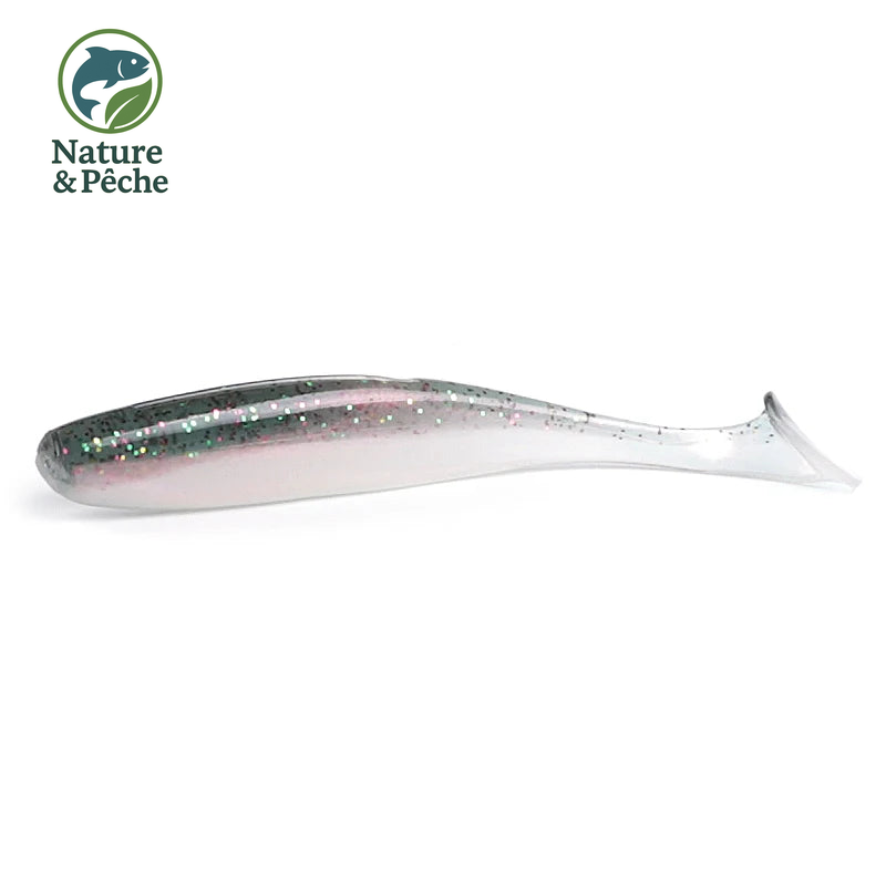 Leurre Souple Shad à Queue en T – Plusieurs Tailles – Eau Douce & Estuaire