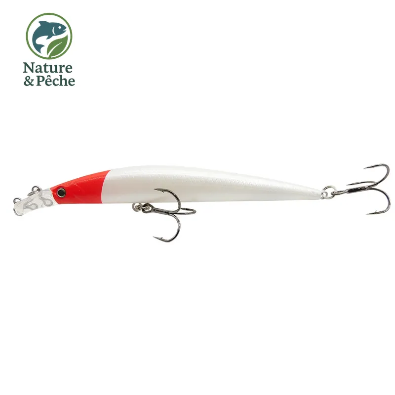 Minnow KES Fishing 112D – 120 mm / 10 g, flottant, leurre dur polyvalent pour brochet, sandre & bar