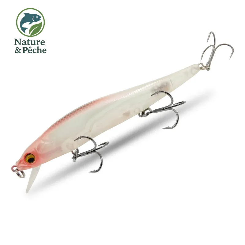 Minnow KES Fishing BST-110D – 110 mm / 15 g, profondeur 0–3.5 m, leurre dur polyvalent carnassiers
