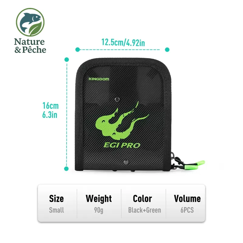 Boîte KINGDOM EGI Case – Rangement multi-tailles pour leurres, jigs, turluttes et accessoires