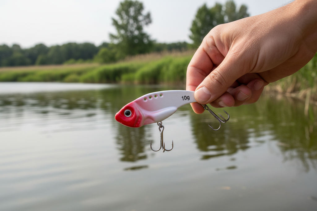 Leurre Métal VIB 5,5 cm – 15 g | Vibration Sinking Carnassiers coloris au choix