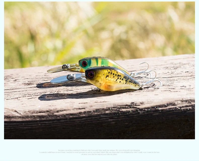 Leurre minnow KINGDOM 50 mm – 5 g, slow sinking, nage serrée pour truite, perche et petits carnassiers