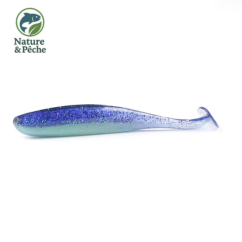 Leurre Souple Shad à Queue en T – Plusieurs Tailles – Eau Douce & Estuaire